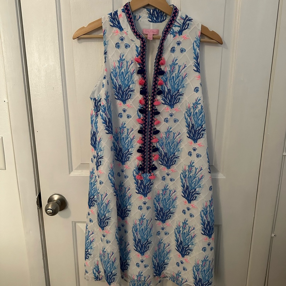 Lilly Pulitzer Jane Shift Seaspray offshore